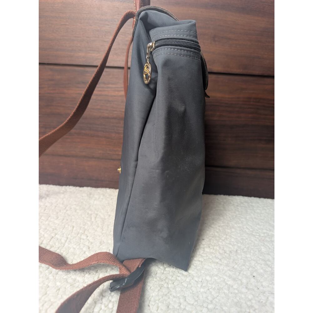 Longchamp Pilage BackPack Off Black - Picture 3 of 13